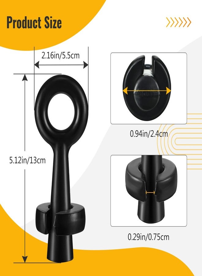 Dreyoo أداة سحب الأسلاك الشائكة من دريو، بديل لأداة تثبيت الأسلاك S16111000، أداة شد الأسلاك الشائكة، أداة شد الأسلاك الشائكة وأسلاك السياج، تشد وتصلح الأسلاك الشائكة وأسلاك السياج بسهولة، مصنوعة من الفولاذ، 5 × 2 × 2 بوصة، أسود - Image 2